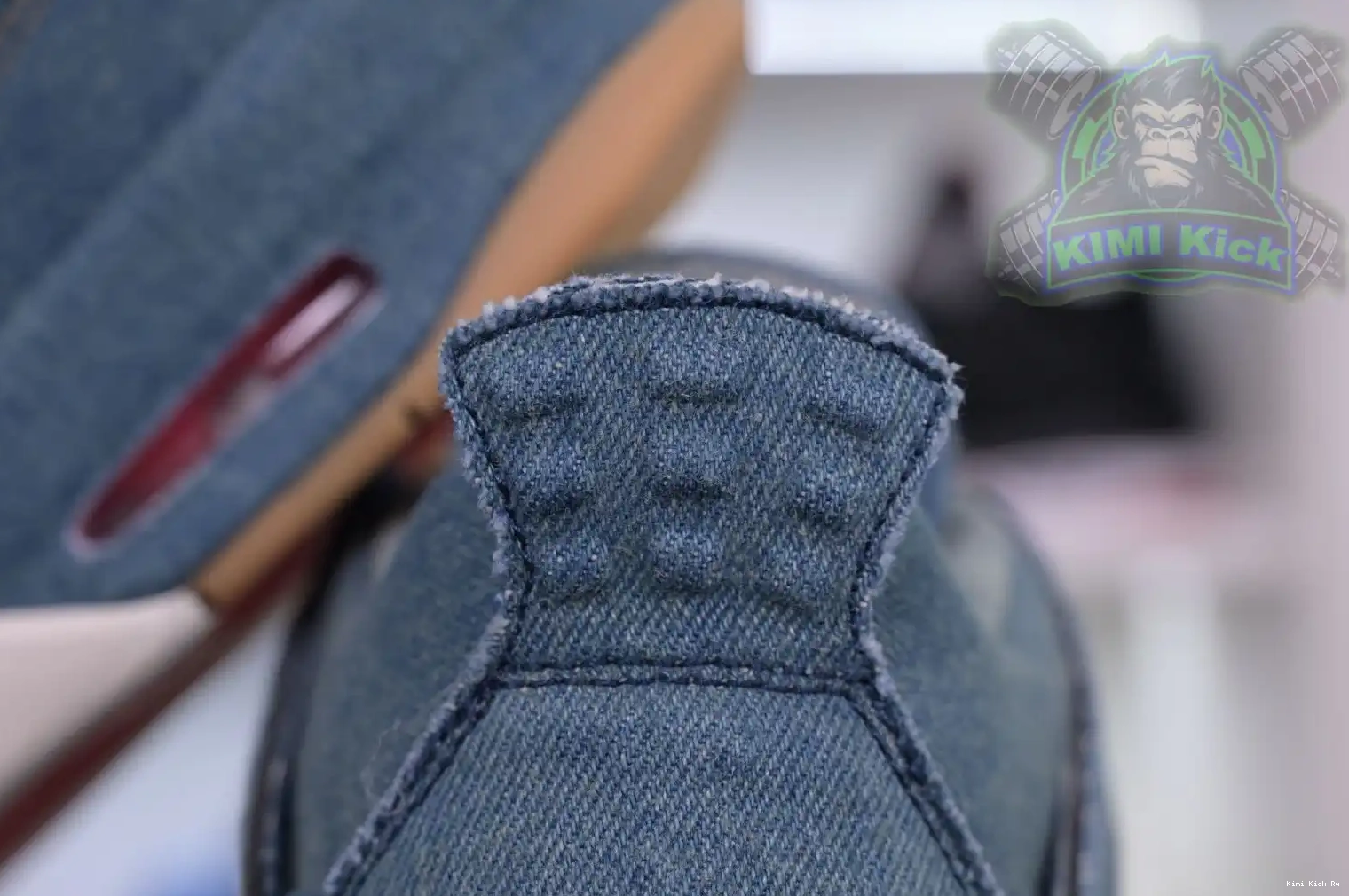 Jordan Air Kimikick Jordan 4 levis denim retro 0725